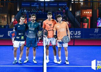 Tapia y Coello avance firme a semifinales en el Bruselas Padel Open