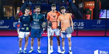 Tapia y Coello avance firme a semifinales en el Bruselas Padel Open