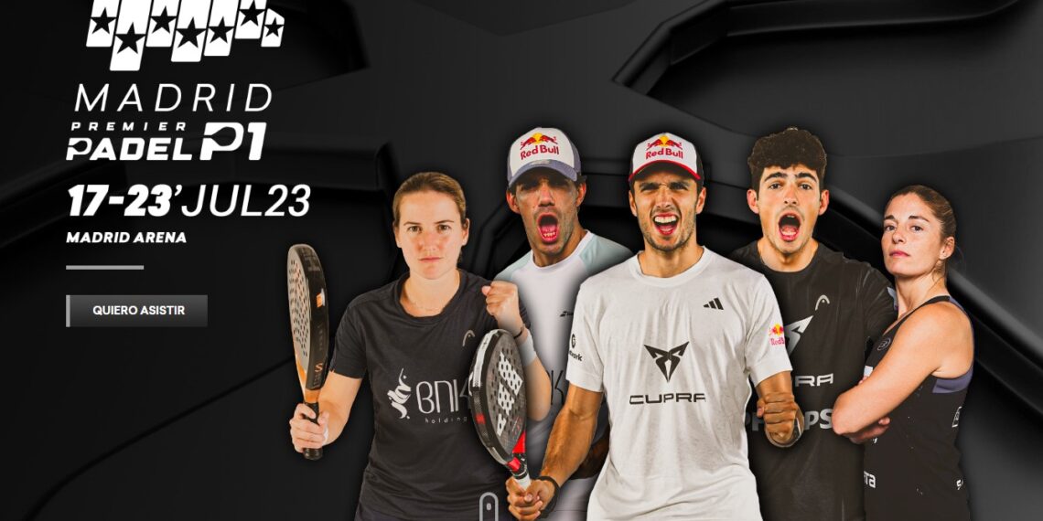madrid premier padel y cuadro femenino confirmado