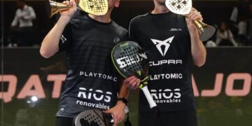 Los 'Superpibes' Franco Stupaczuk y Martín di Nenno ganan el Ooredoo Qatar Major Premier Padel