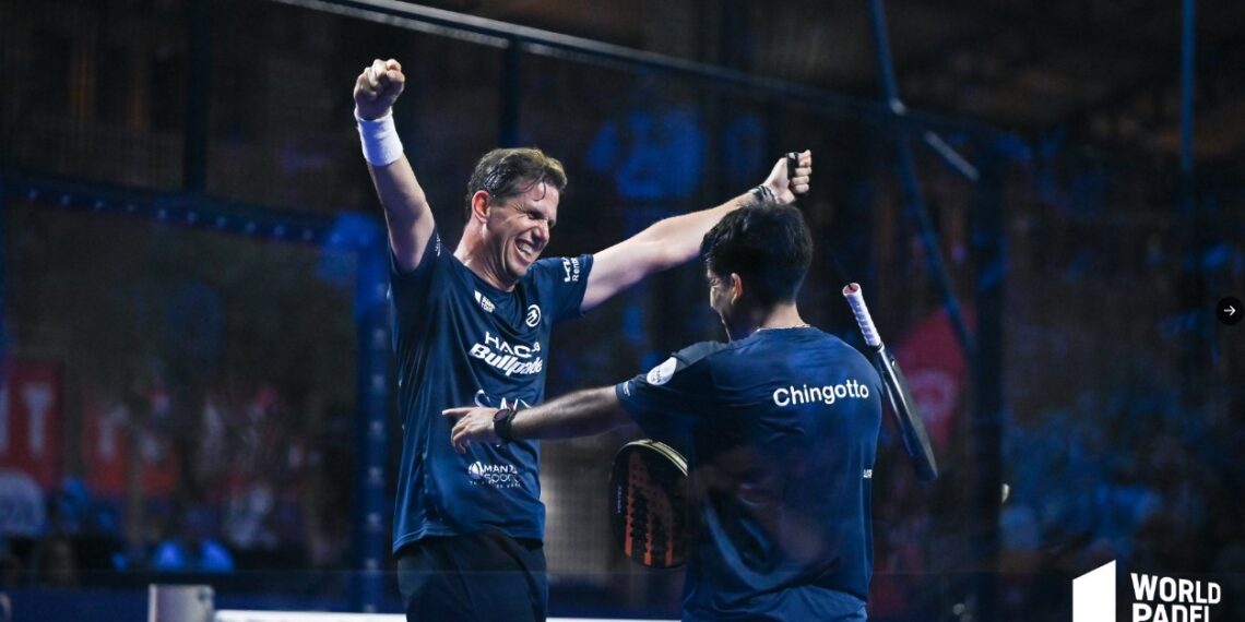 Paquito Navarro y Fede Chingotto, victoria y diversión para la nueva dupla en el WPT Bruselas Padel Open
