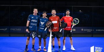 Momo Gonzalez y Sanyo Gutierrez avanzan a semifinales tras un intenso enfrentamiento contra Paquito Navarro y Fede Chingotto